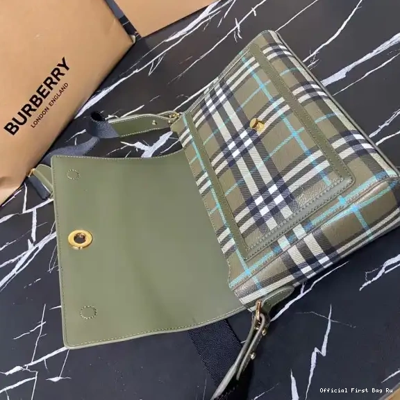 Official First Bag Ru Note Crossbody Bag-25-8.5-18cm BURBERRY 0604